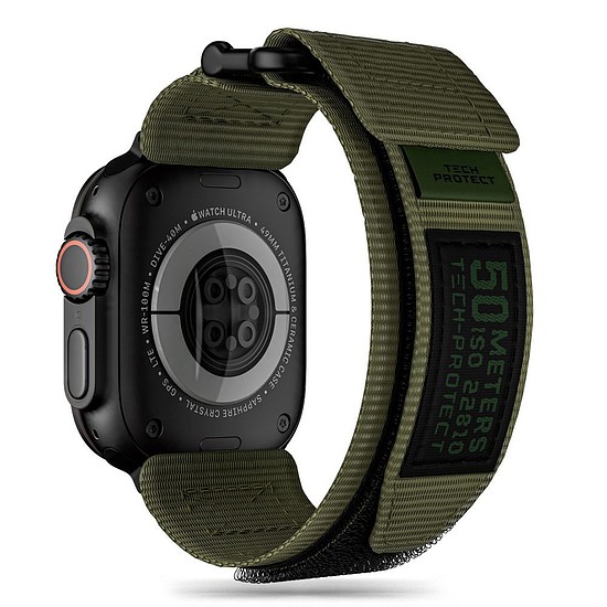 Tech-Protect Scout Pro szíj Apple Watch 4/5/6/7/8/9/SE / Ultra 1/2 (42/44/45/49 mm) - zöld