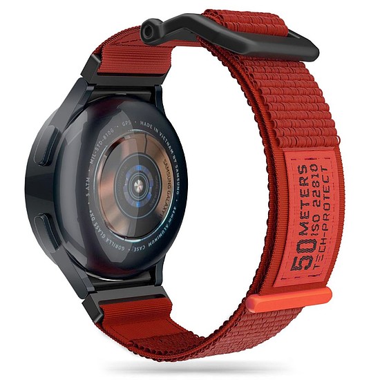 Tech-Protect Scout szíj Samsung Galaxy Watch 4 / 5 / 5 Pro / 6 / 7 / FE - narancssárga