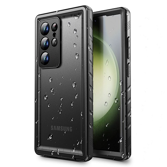 Tech-Protect ShellBox tok vízálló IP68 Samsung Galaxy S24 Ultra készülékhez - fekete