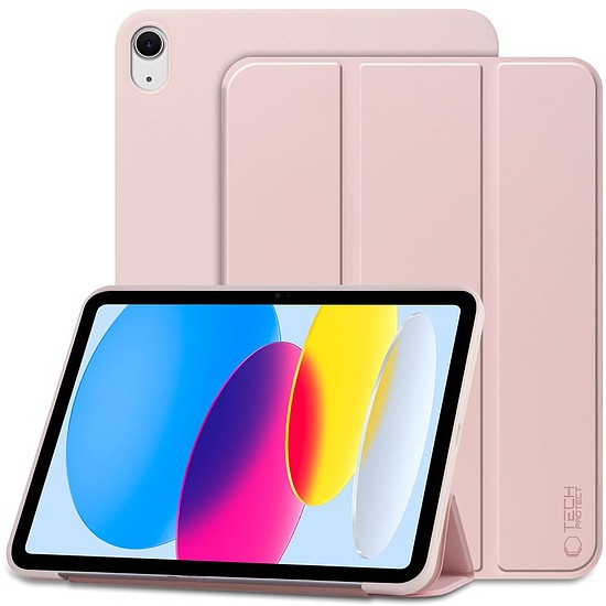 Tech-Protect SmartCase iPad 10,9" 2022-hez - rózsaszín