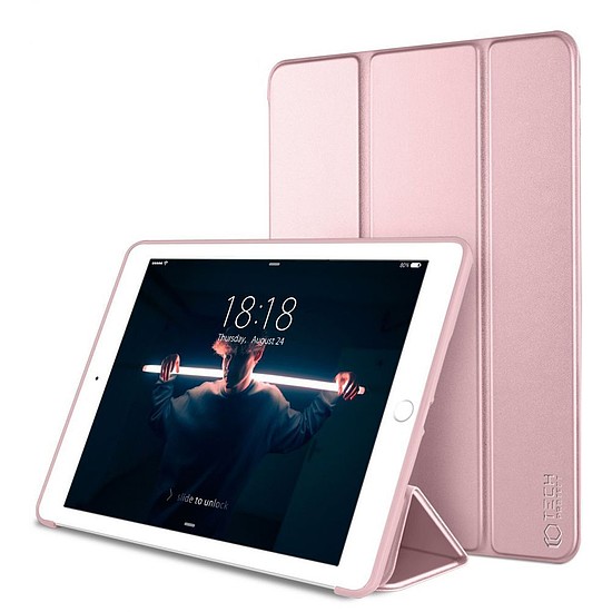 Tech-Protect SmartCase iPad 9,7" 5 / 6 / 2017-2018 - rózsaszín