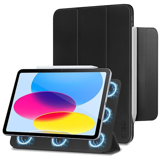 Tech-Protect SmartCase mágneses iPad 10,9" 2022-hez - fekete