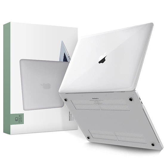 Tech-Protect SmartShell tok MacBook Pro 14" M1 / M2 / M3 2021-2023 számítógéphez - átlátszó