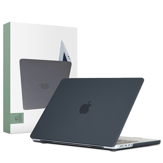 Tech-Protect SmartShell tok MacBook Pro 14" M1 / M2 / M3 2021-2023 számítógéphez - matt fekete