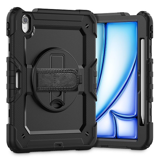 Tech-Protect Solid360 iPad Air 11" 2024 tok - fekete