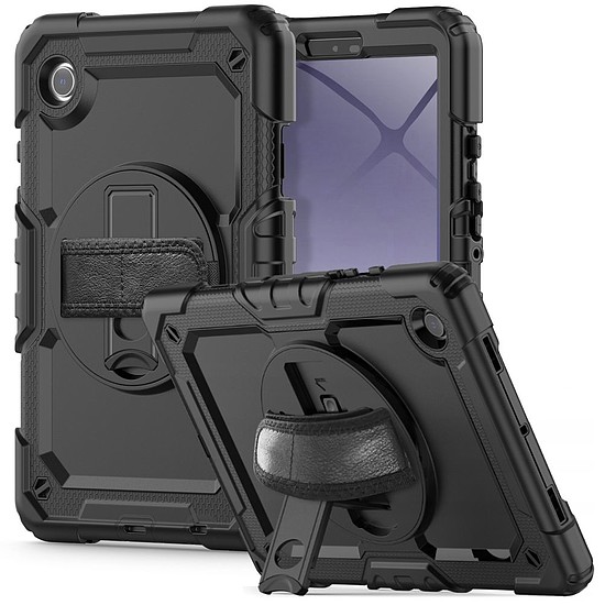 Tech-Protect Solid360 tok Samsung Galaxy Tab A9 8.7 X110 / X115 telefonhoz - fekete