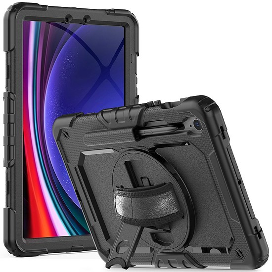 Tech-Protect Solid360 tok Samsung Galaxy Tab S9 FE 10,9" X510 / X516B telefonhoz - fekete