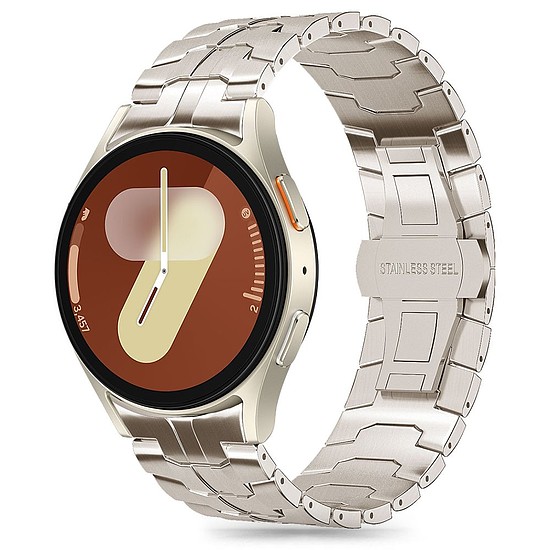 Tech-Protect Stainless Line szíj Samsung Galaxy Watch 4 / 5 / 5 PRO / 6 / 7 / FE - titánhoz