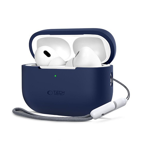 Tech-Protect szilikon tok Apple AirPods Pro 1/2-hez - kék