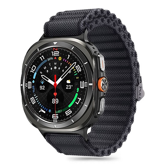 Tech-Protect Weave Pro szíj Samsung Galaxy Watch Ultra (47 mm) készülékhez - fekete