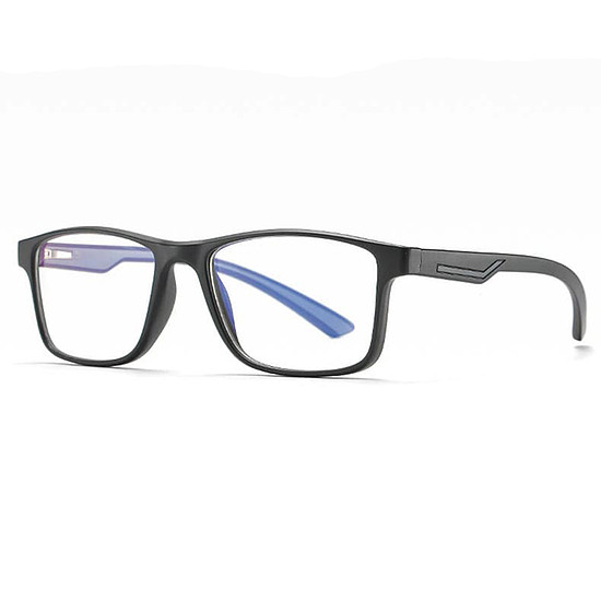 Techsuit - Anti-Blue Light Glasses Reflex TR90 (F2388) - Téglalap - Homokfekete / Szürke (KF236908)