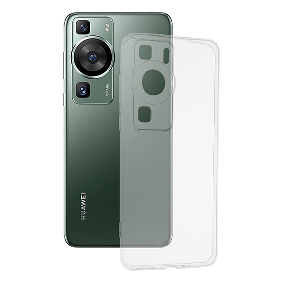 Techsuit - Átlátszó szilikon - Huawei P60 - Átlátszó (KF2312560)