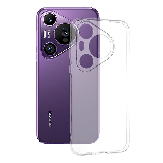 Techsuit - átlátszó szilikon - Huawei Pura 70 Pro - átlátszó (KF2328132)