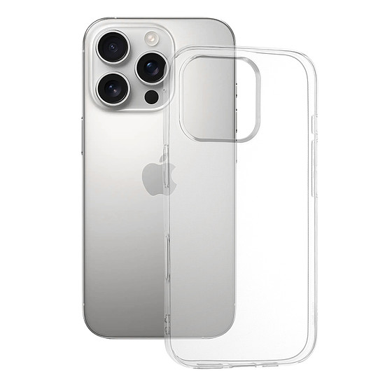 Techsuit - átlátszó szilikon - iPhone 16 Pro - átlátszó (KF2330533)