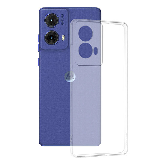 Techsuit - átlátszó szilikon - Motorola Moto G85 - átlátszó (KF2332986)