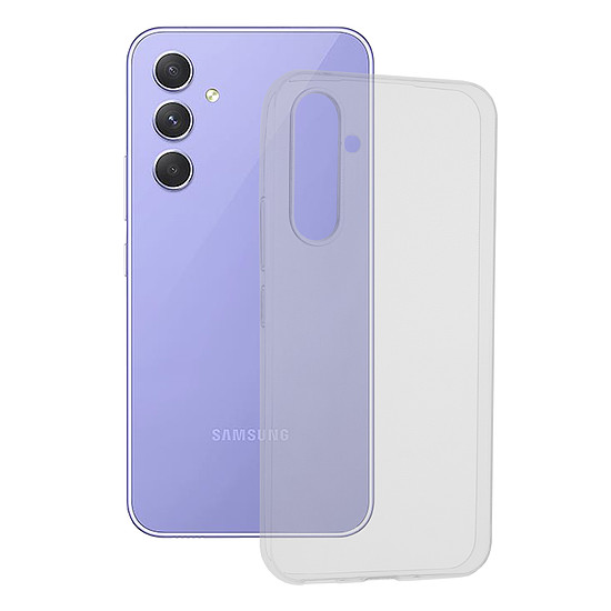 Techsuit - átlátszó szilikon - Samsung Galaxy A54 - átlátszó (KF2311489)