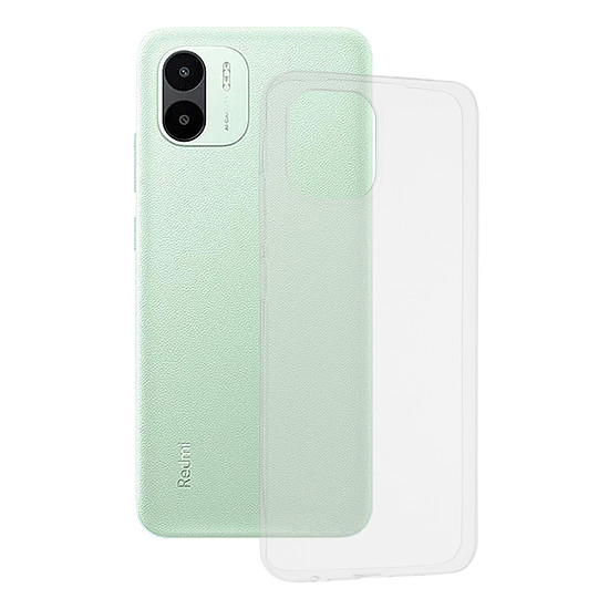 Techsuit - átlátszó szilikon - Xiaomi Redmi A1 / A2 - átlátszó (KF2315698)