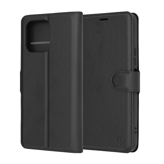 Techsuit - Bőr Folio - Honor X6a - Fekete