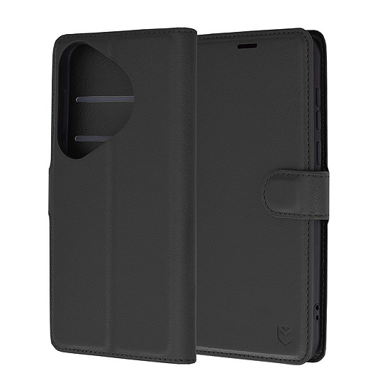 Techsuit - Bőr Folio - Huawei Pura 70 Pro - Fekete (KF2330704)