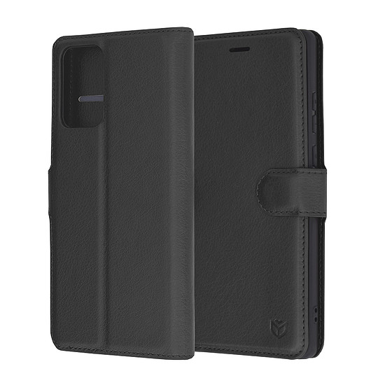 Techsuit - Bőr Folio - Motorola Edge 50 Fusion - Fekete (KF2330718)