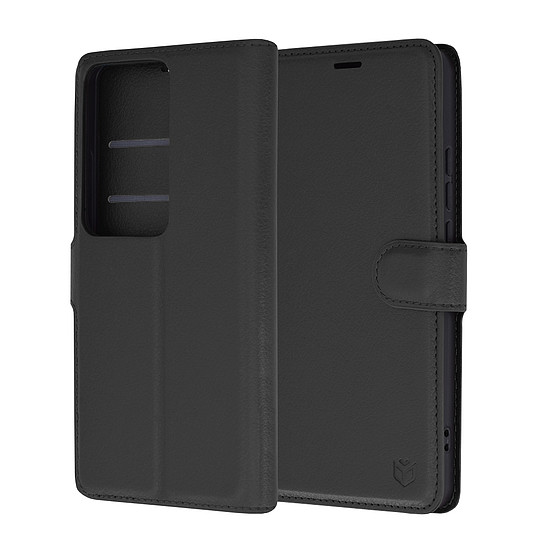 Techsuit - Bőr Folio - Oppo Reno11 F - Fekete (KF2330737)