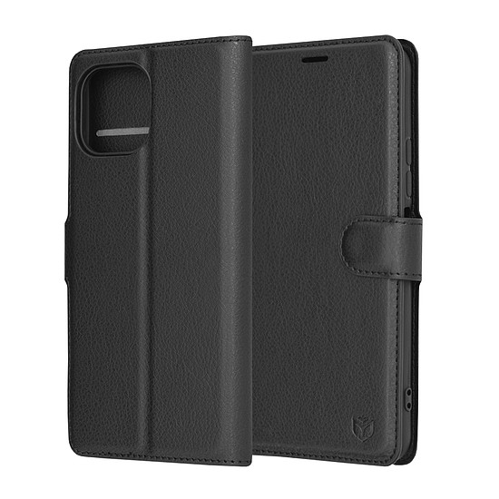 Techsuit - Bőr Folio - Xiaomi 11T / 11T Pro - Fekete