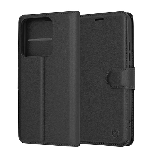 Techsuit - Bőr Folio - Xiaomi 14 - Fekete