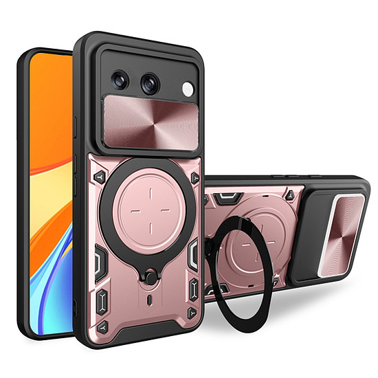 Techsuit - CamGuard Pro - Google Pixel 8a - Rose Gold (KF2331881)