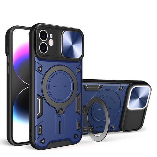 Techsuit - CamGuard Pro - iPhone 11 - Kék (KF2331501)