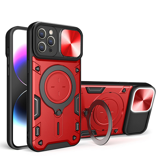 Techsuit - CamGuard Pro - iPhone 11 Pro Max - piros (KF2331520)