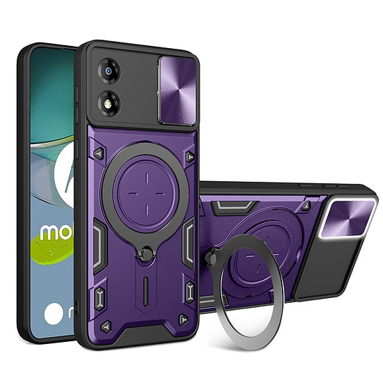 Techsuit - CamGuard Pro - Motorola Moto E13 - Lila (KF2331835)