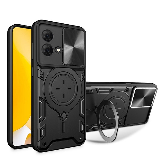 Techsuit - CamGuard Pro - Motorola Moto G84 - Fekete (KF2331857)