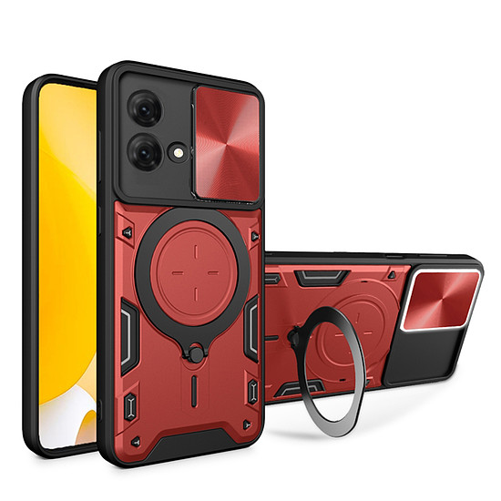 Techsuit - CamGuard Pro - Motorola Moto G84 - Piros (KF2331858)