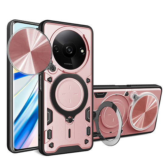 Techsuit - CamGuard Pro - Xiaomi Redmi A3 - Rose Gold (KF2331821)