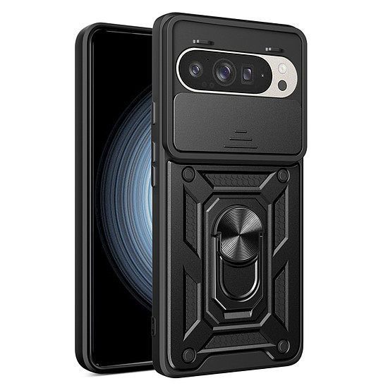 Techsuit - CamShield Series - Google Pixel 9/9 Pro - fekete (KF2320296)