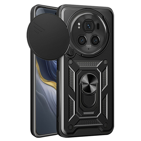 Techsuit - CamShield Series - Honor Magic6 Pro - Fekete (KF2320381)