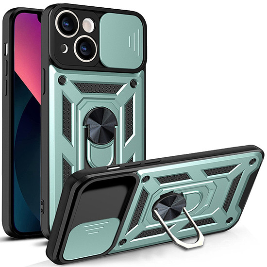 Techsuit - CamShield Series - iPhone 14 - Zöld (KF2327630)