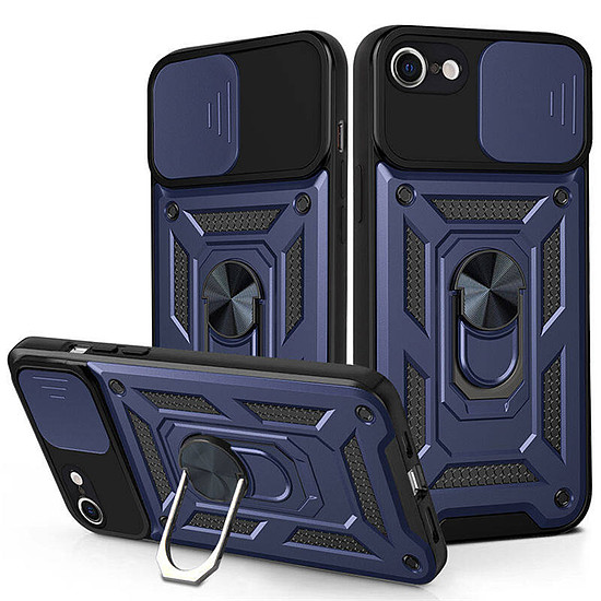 Techsuit - CamShield Series - iPhone 7 / iPhone 8 / iPhone SE 2, SE 2020 / iPhone SE 3, SE 2022 - Kék (KF2325299)