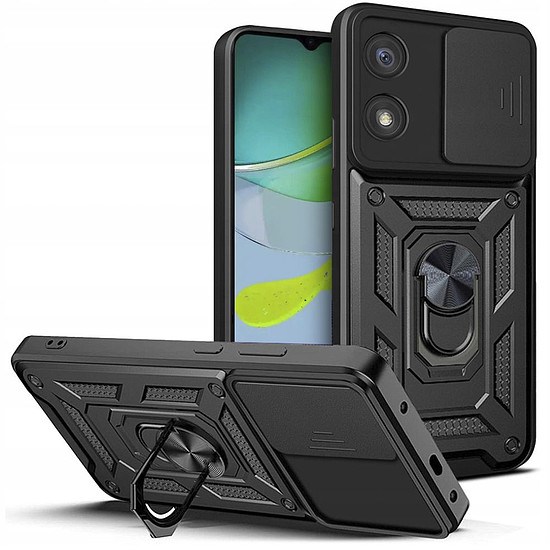 Techsuit - CamShield Series - Motorola Moto E13 - Fekete