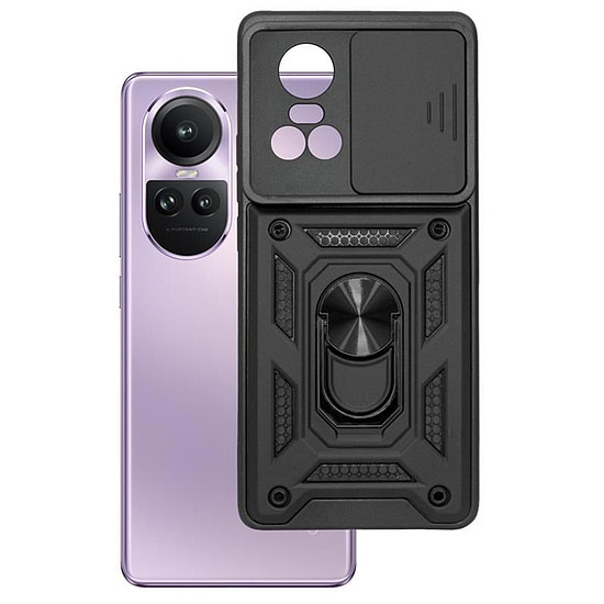 Techsuit - CamShield Series - Oppo Reno10 / Reno10 Pro - Fekete (KF2314523)