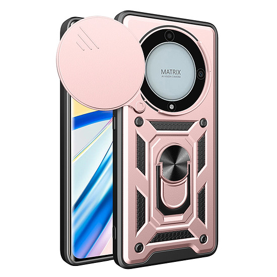 Techsuit - CamShield sorozat - Honor Magic5 Lite - Rose Gold (KF2327459)