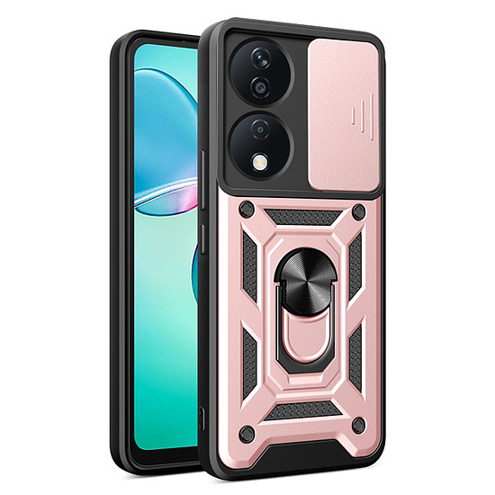 Techsuit - CamShield sorozat - Honor X7b / X7b 5G / 90 SMART - Rose Gold (KF2327551)