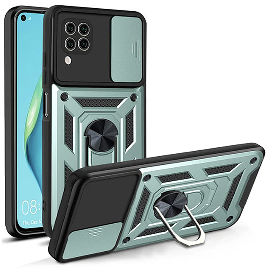 Techsuit - CamShield sorozat - Huawei P40 Lite - zöld (KF2327422)