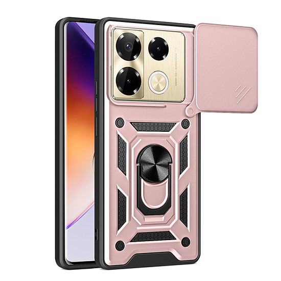 Techsuit - CamShield sorozat - Infinix Note 40 Pro 4G - Rose Gold (KF2337410)