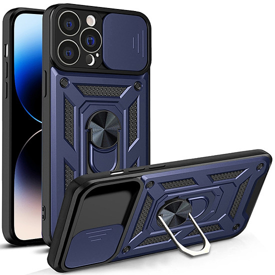 Techsuit - CamShield sorozat - iPhone 14 Pro - kék (KF2325395)