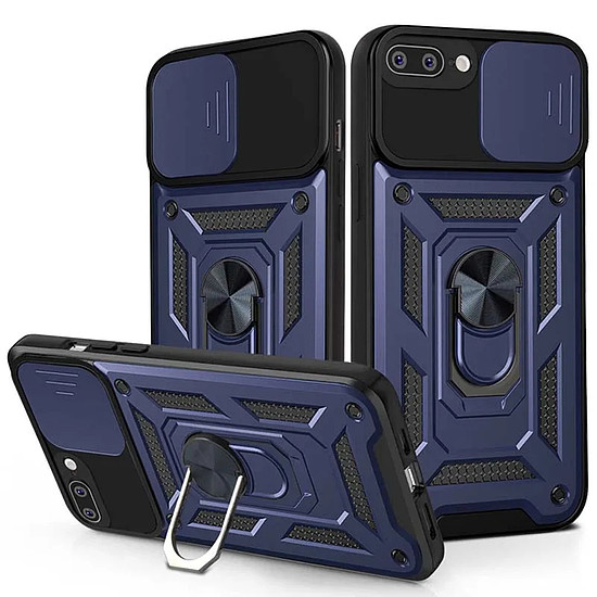 Techsuit - CamShield sorozat - iPhone 7 Plus / iPhone 8 Plus - kék (KF2325303)