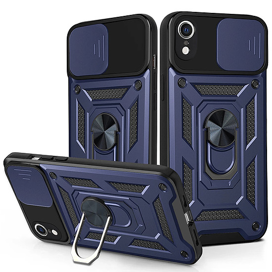 Techsuit - CamShield sorozat - iPhone XR - kék (KF2325298)