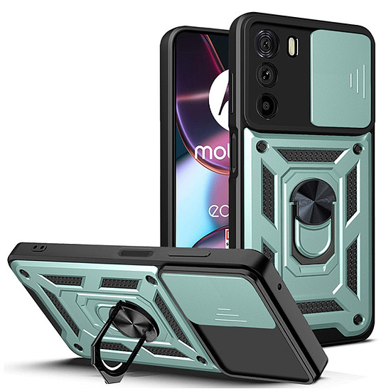 Techsuit - CamShield sorozat - Motorola Edge 30 - zöld (KF2327430)