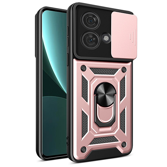 Techsuit - CamShield sorozat - Motorola Edge 40 Neo - Rose Gold (KF2327505)