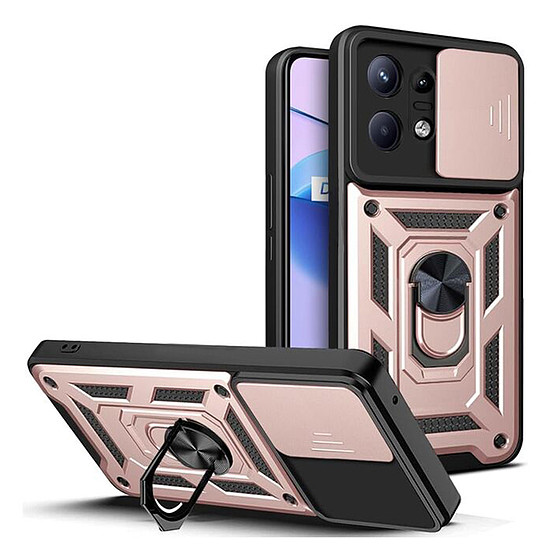 Techsuit - CamShield sorozat - Motorola Edge 50 Pro - Rose Gold (KF2327573)